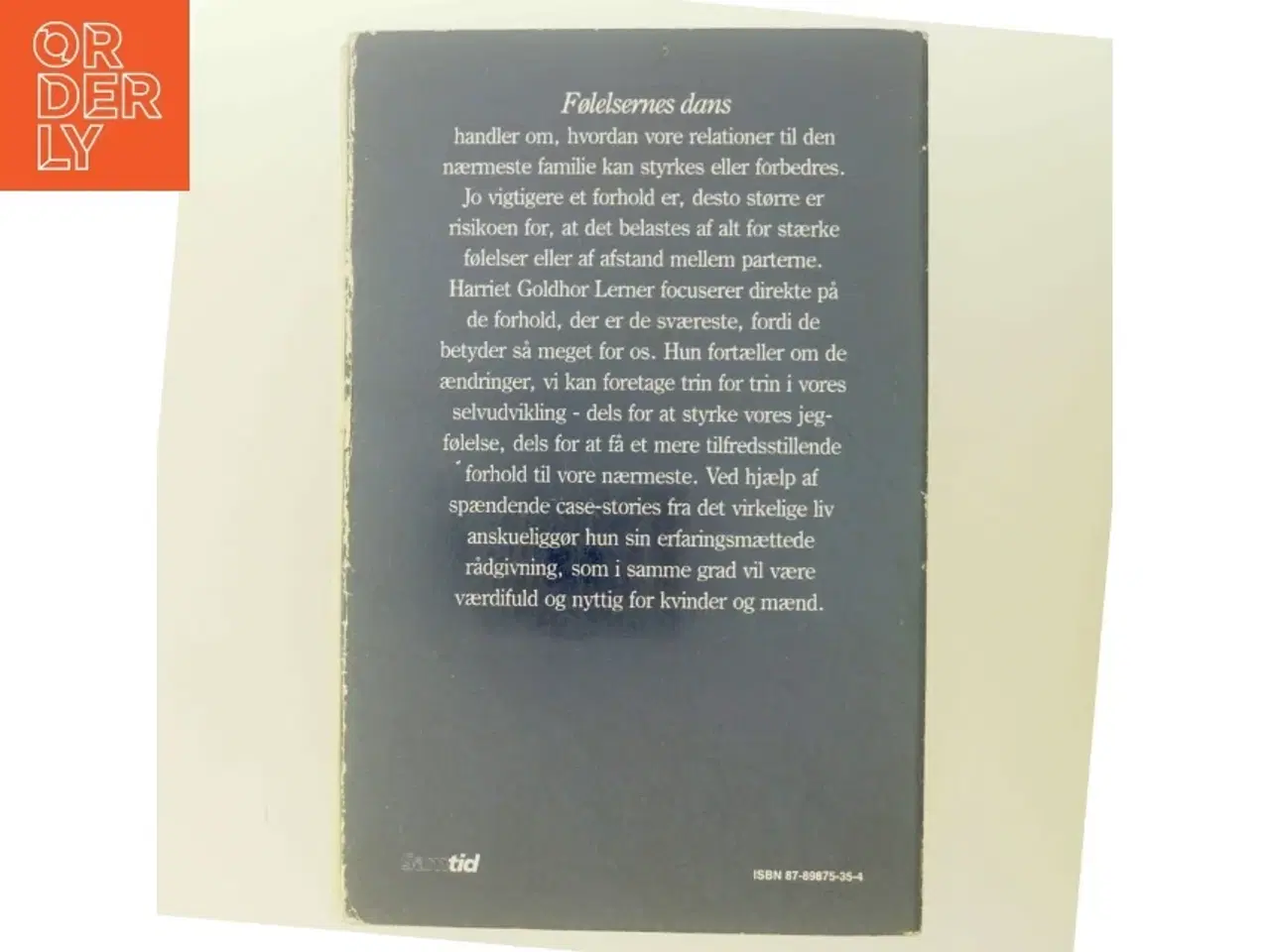 Billede 3 - Følelsernes dans bog fra Samtid