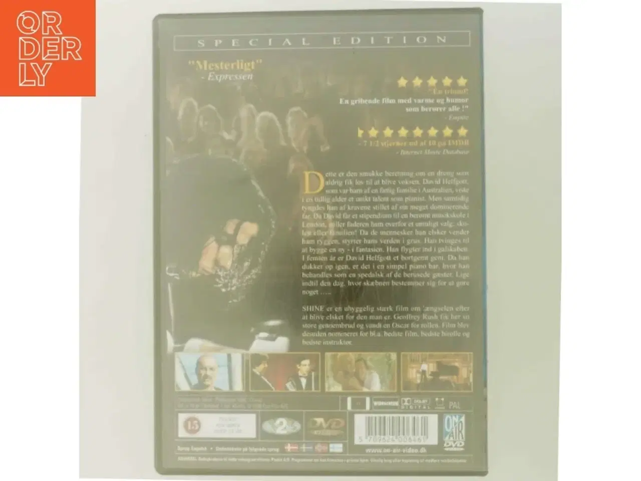 Billede 3 - Shine (On-air) med Geoffrey Rush (DVD)