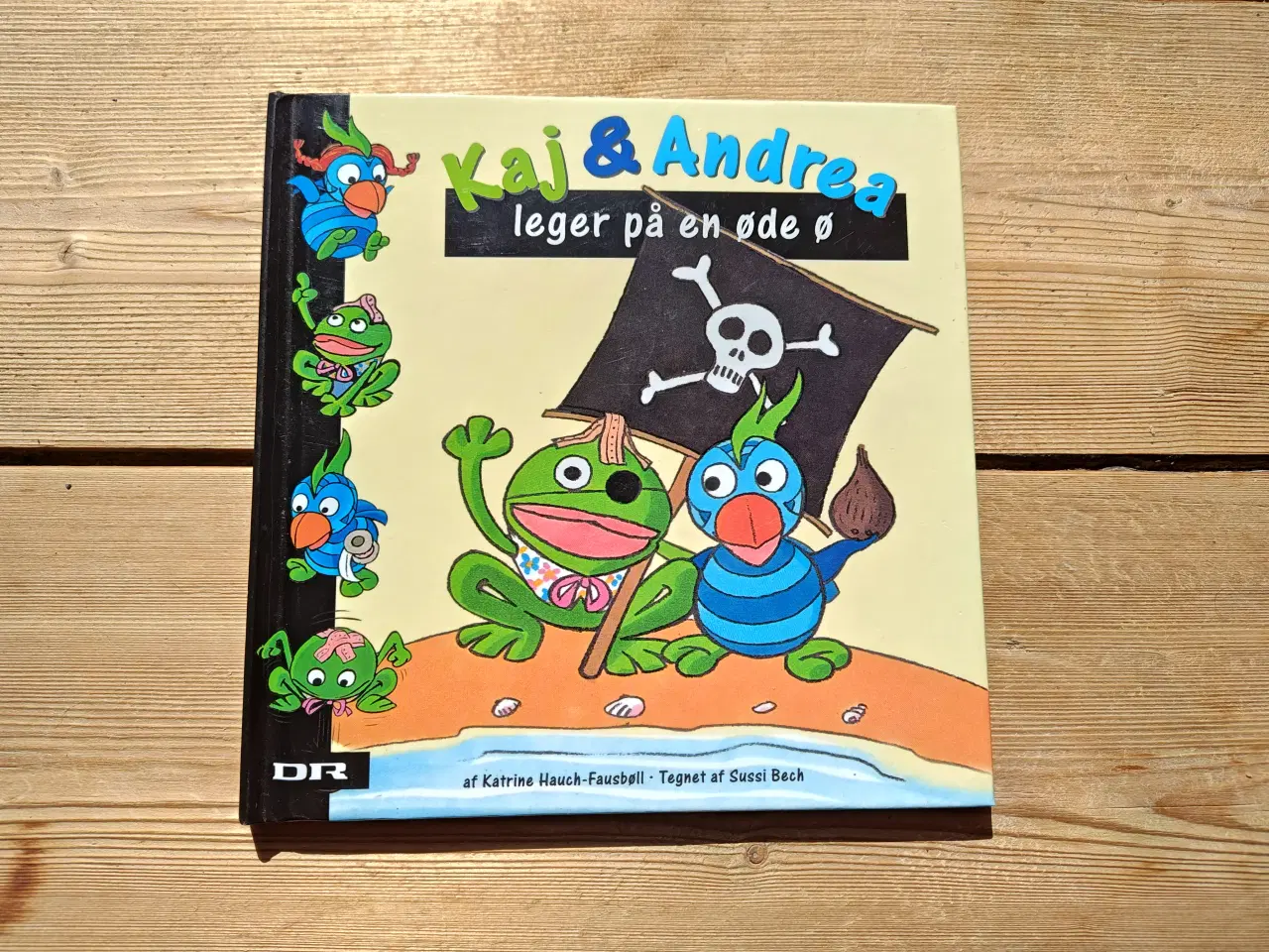 Billede 1 - Kaj og Andrea leger på en øde ø BOG - pirater