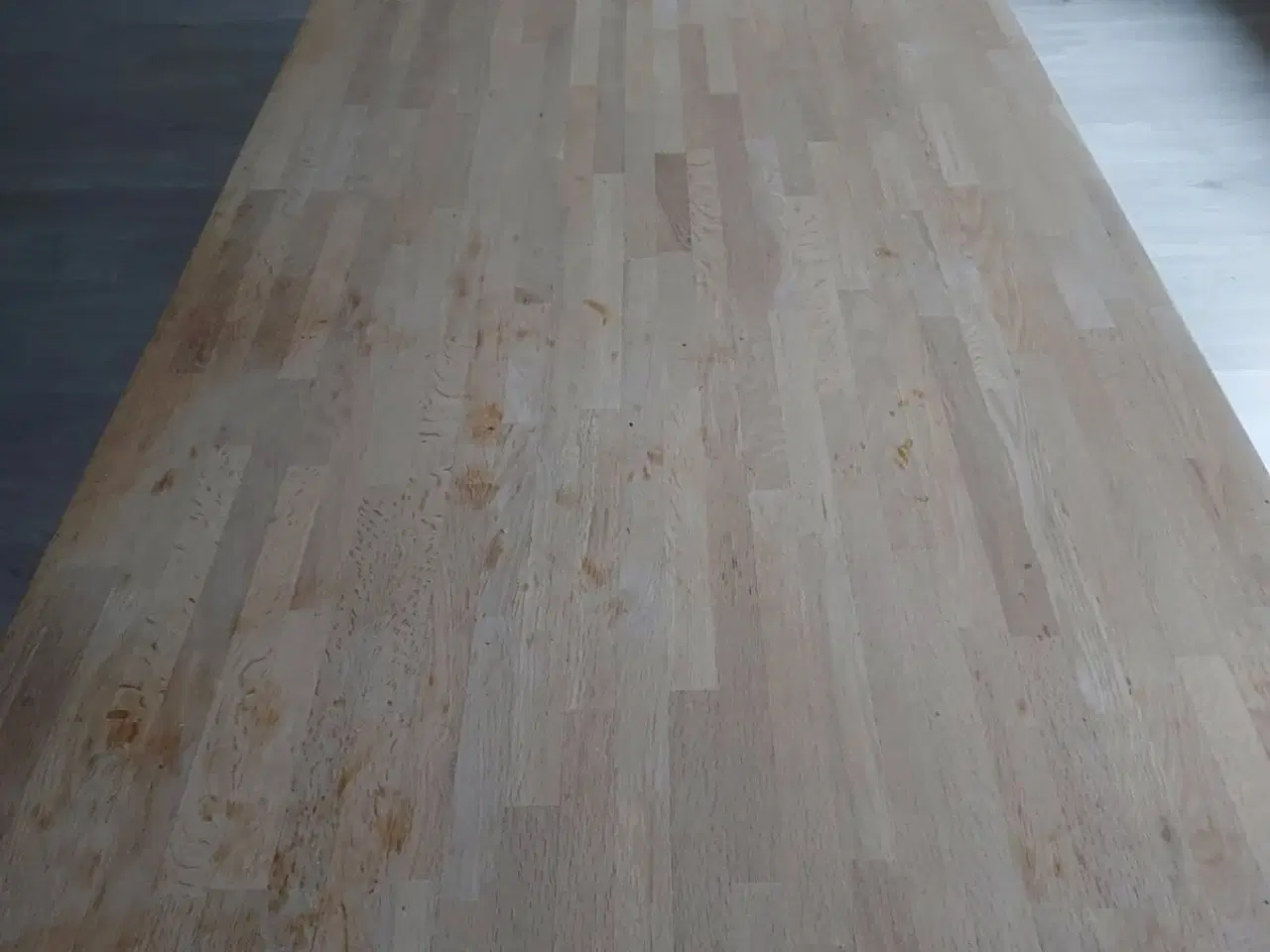 Billede 2 - Spisebord massiv eg: 3 meter