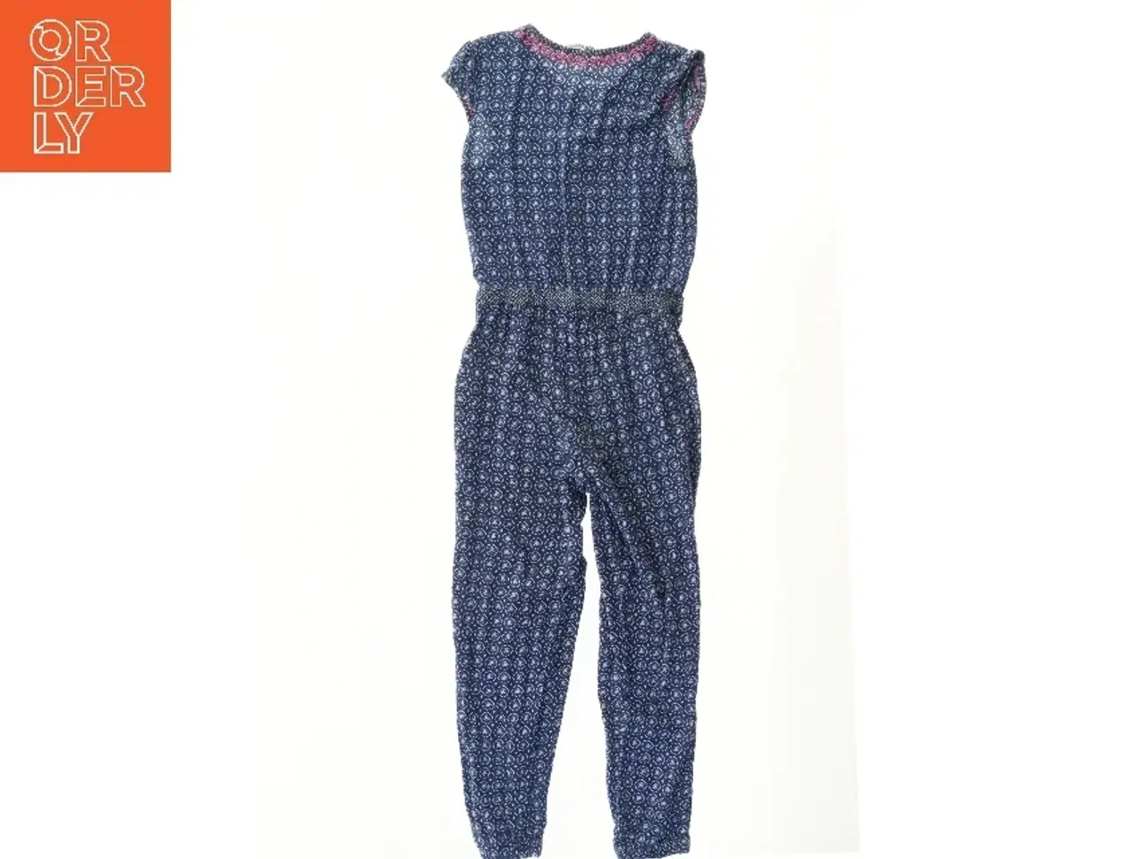 Billede 2 - Blå mønstret buksedragt fra H&M (str. 134)