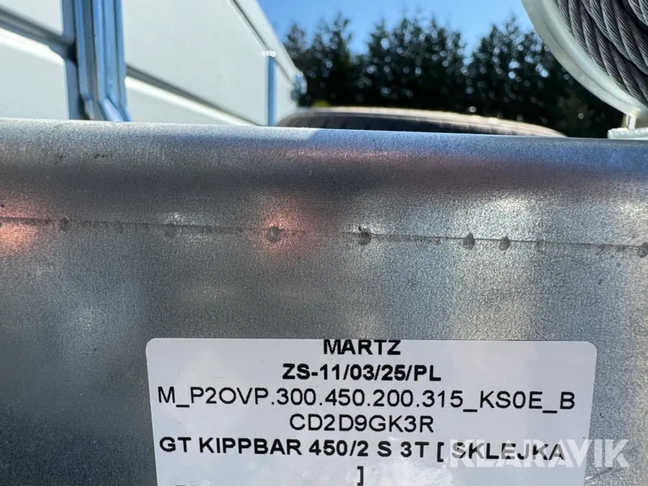 Billede 9 - Boogietrailer Martz DMC 3000 GT KIPPBAR