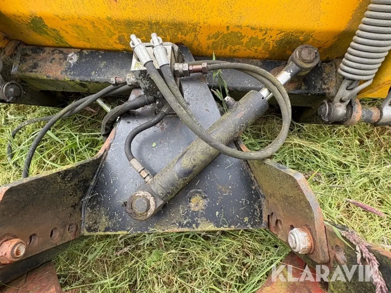 Billede 10 - Fejeblad + maskindelens A-ophæng Stenballe FS 2300P