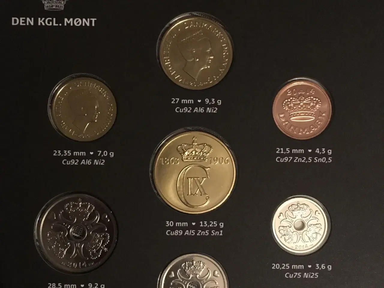 Billede 2 - Danmark Møntsæt