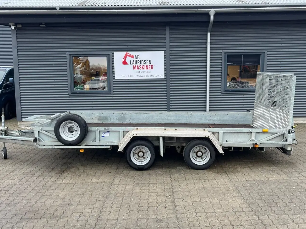 Billede 1 - Ifor Williams gp147 430cm lang maskintrailer