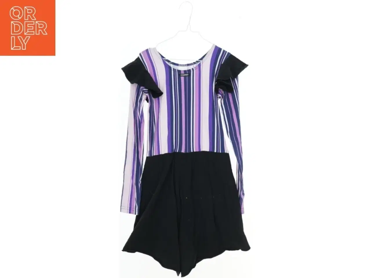 Billede 2 - Børn stribet kjole med lange ærmer fra Chopar (str. 164)