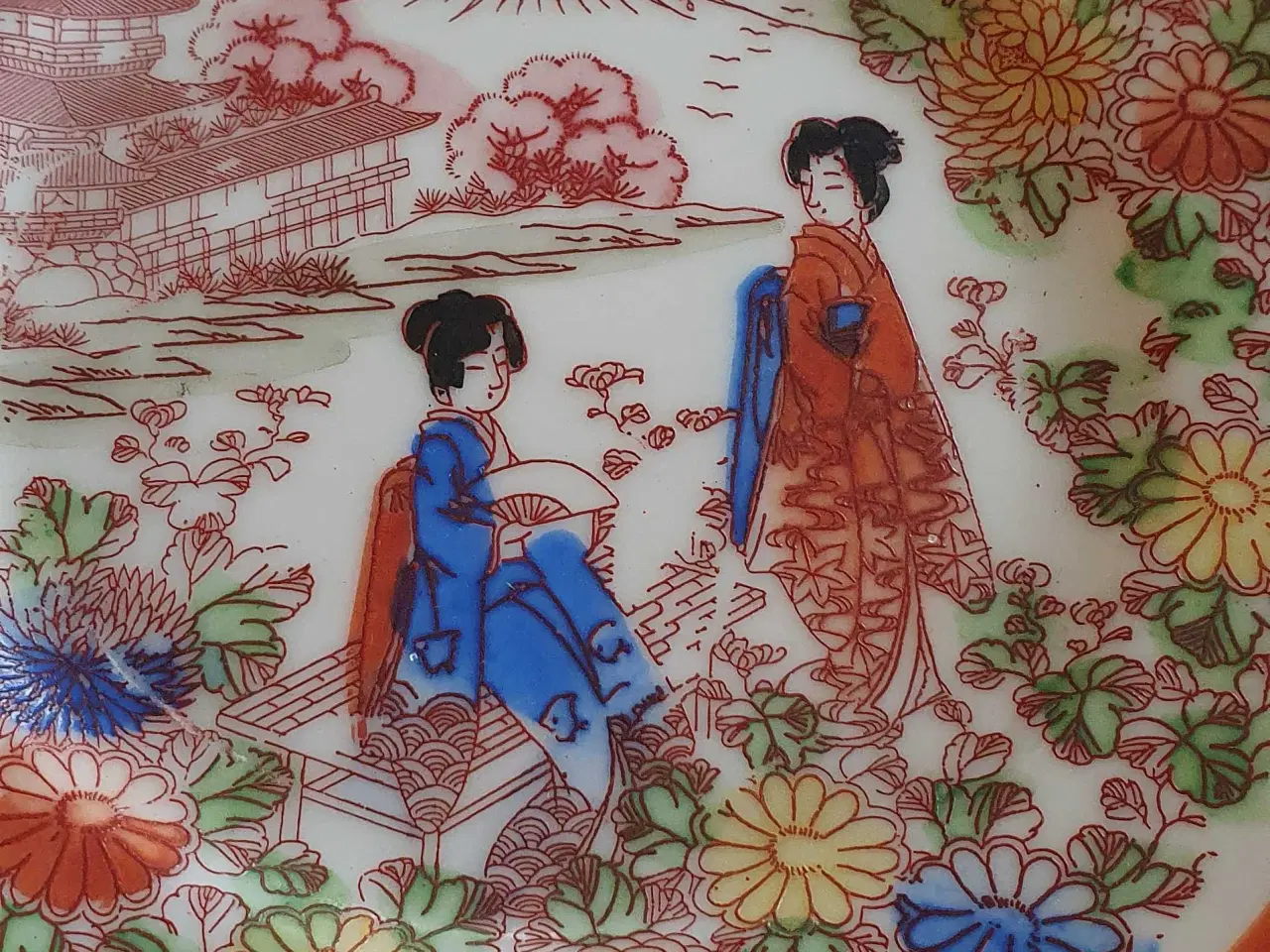 Billede 4 - China kop og tallerken 