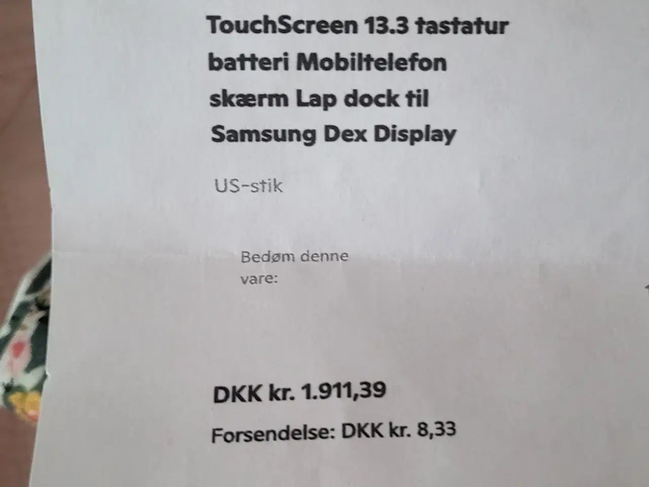 Billede 3 - Mobil telefon lap dock