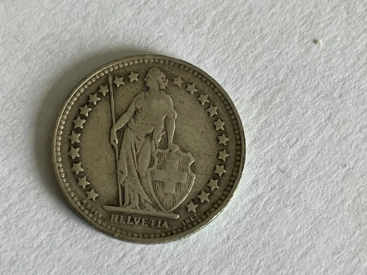 Billede 2 - 1/2 Franc Switzerland 1928