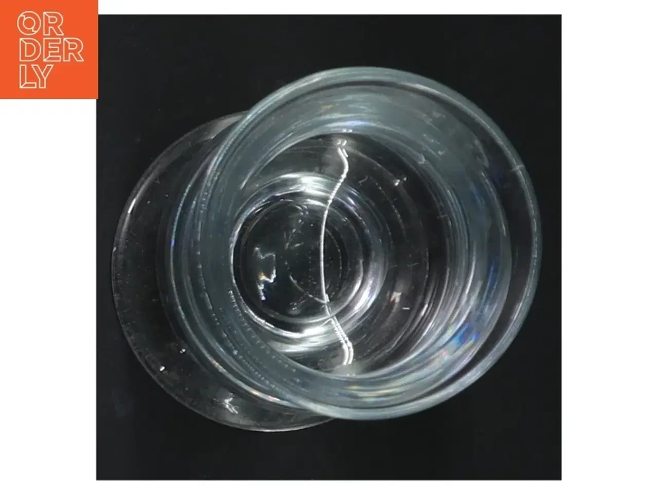 Billede 3 - Glas lysestage (str. 10 cm)