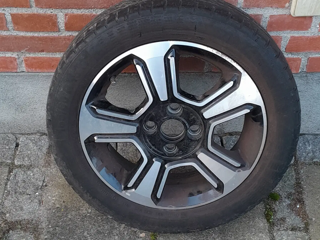 Billede 1 - Alufælge TOYOTA AYGO 4 stk. incl. pyntedæksler mm.