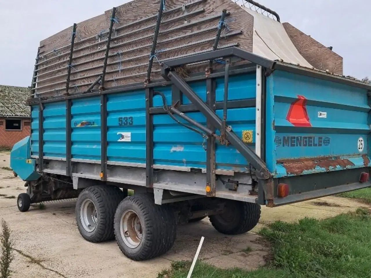 Billede 4 - Mengele 533 Opsamlervogn