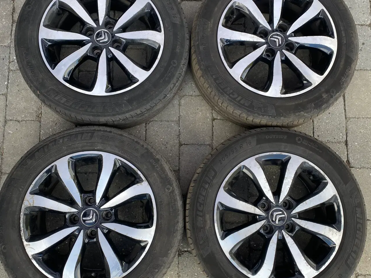 Billede 5 - Originale Citroen hjul 16” med sommerdæk 