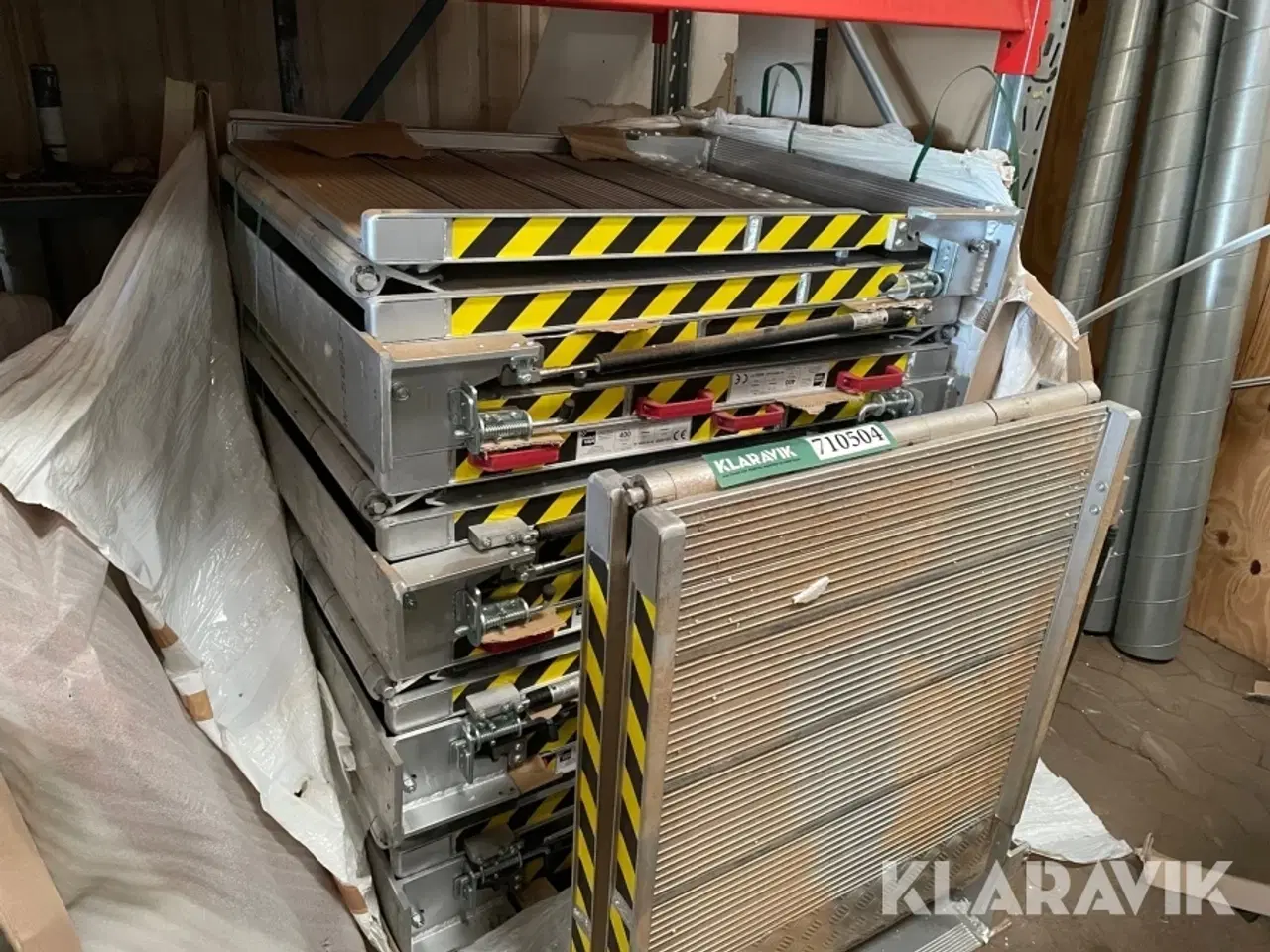 Billede 2 - Aluminium rampe 2 styk