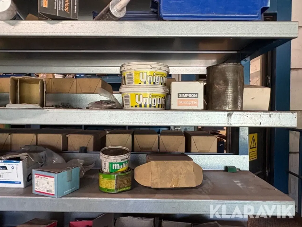Billede 3 - Blandet lot bolte, skruer, skiver m.m.