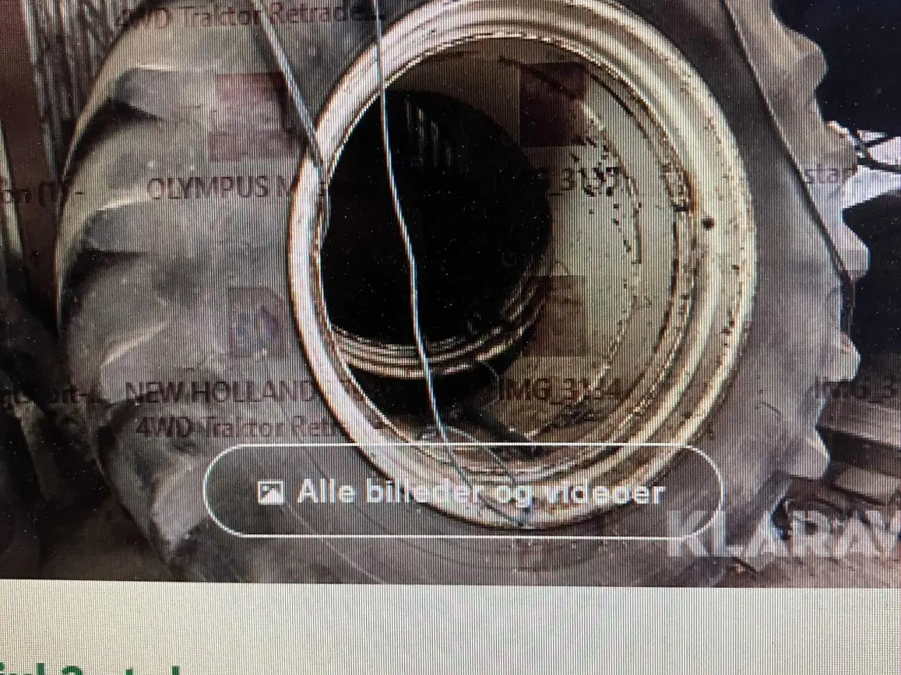 Billede 2 - Tvillinghjul 20,8 42 med forkrøblet ring til 38"