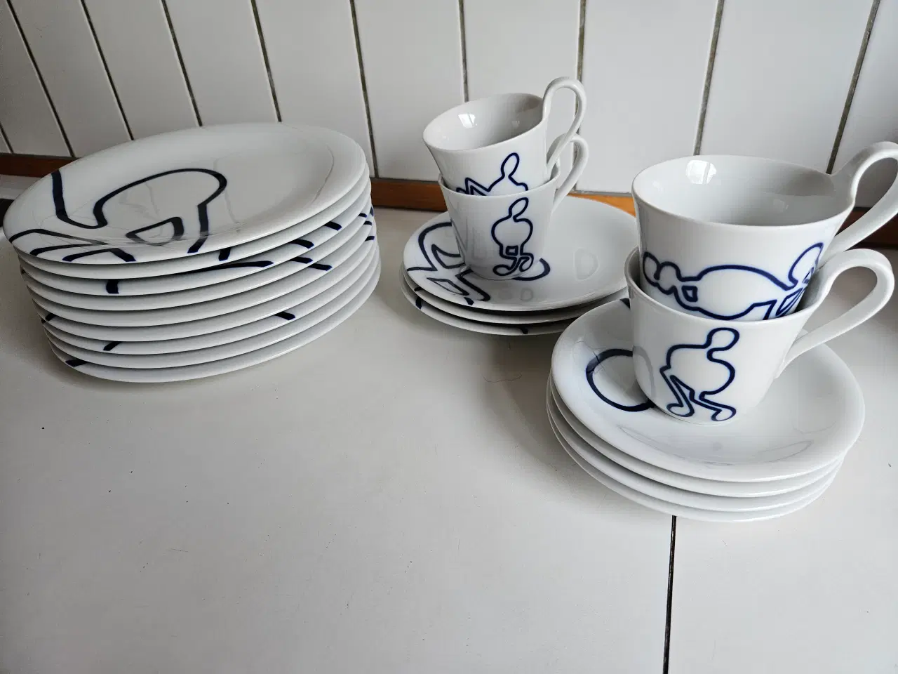 Billede 2 - Musica stel, kongeligt porcelæn