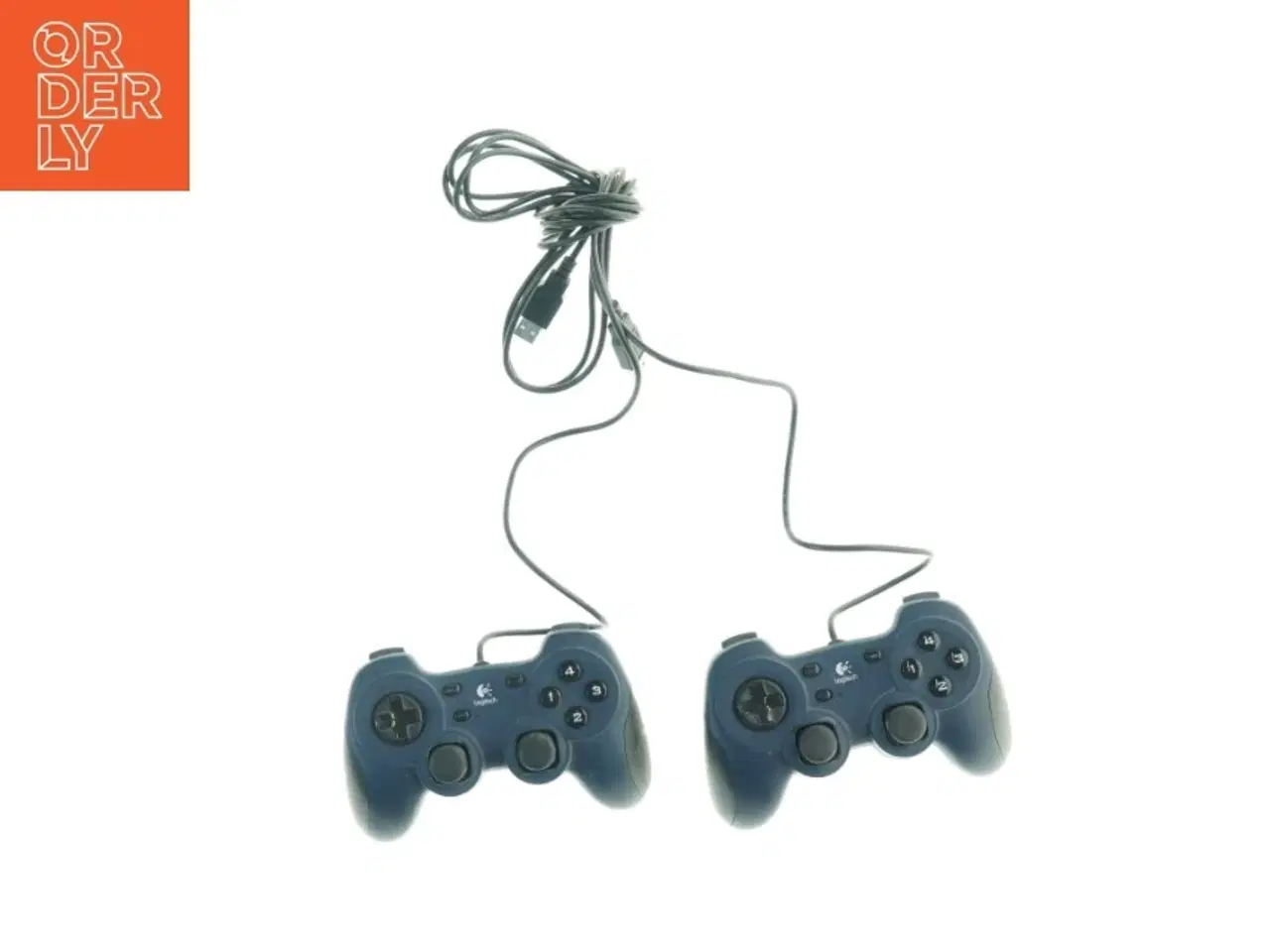 Billede 1 - Dual action controllere fra Logitech (str. 15,5 x 10 cm)