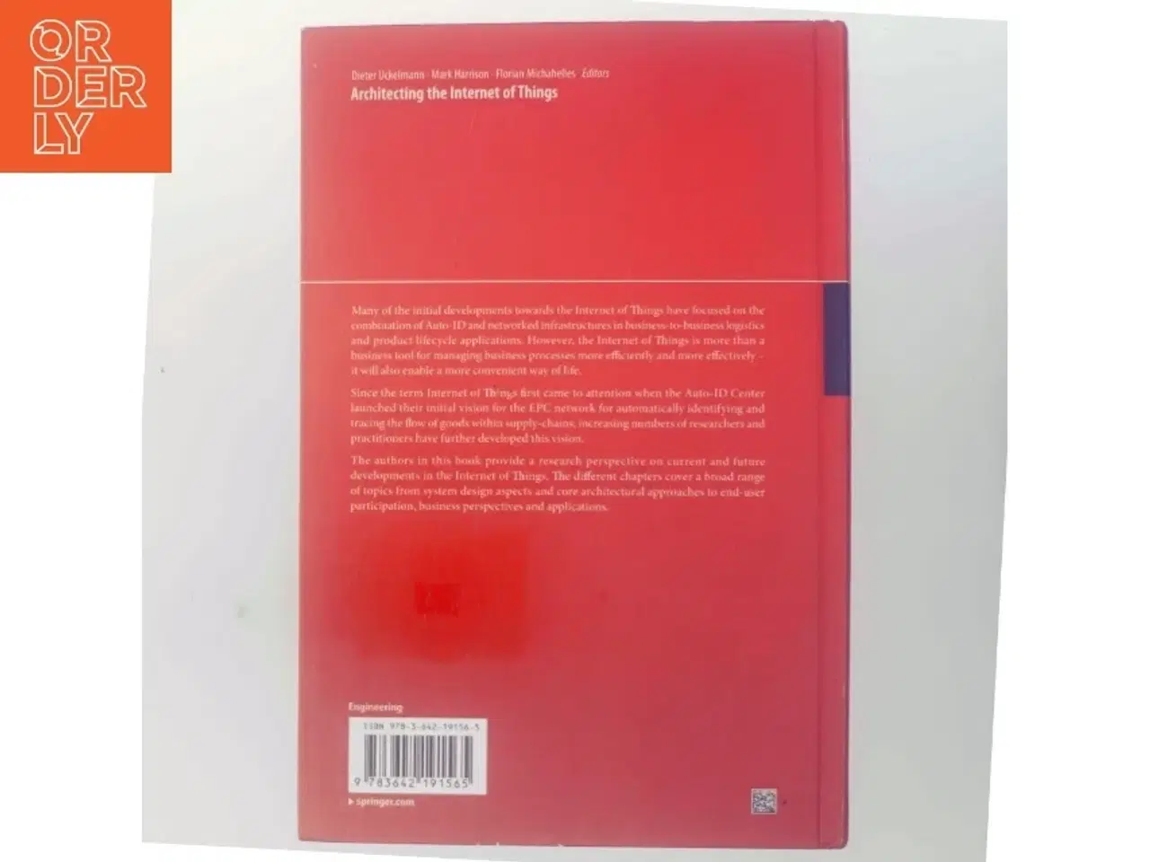 Billede 3 - Architecting the internet of things (Bog)