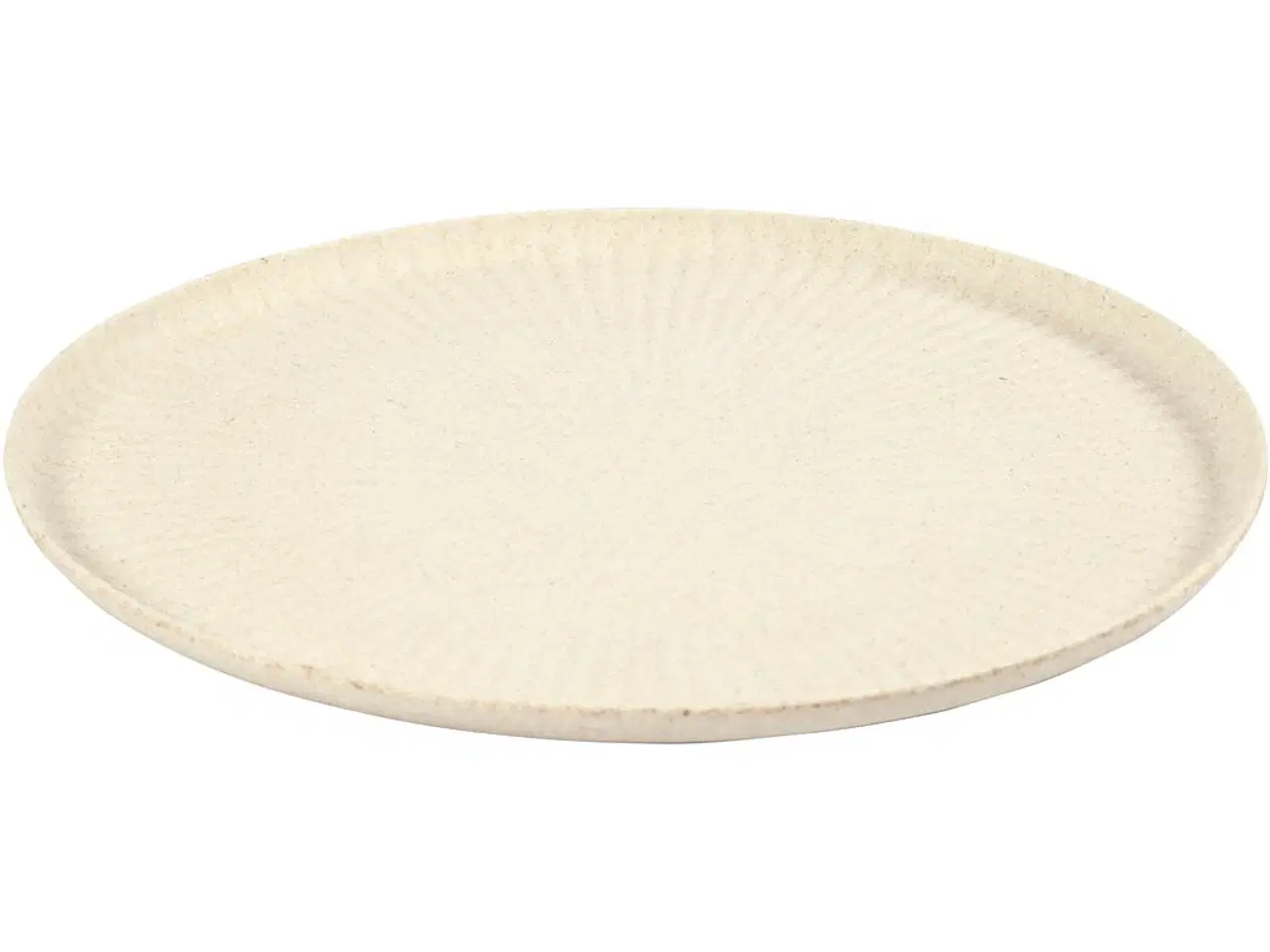 Billede 1 - Elegant Rund Bakke i Bambusfibre, 30 cm