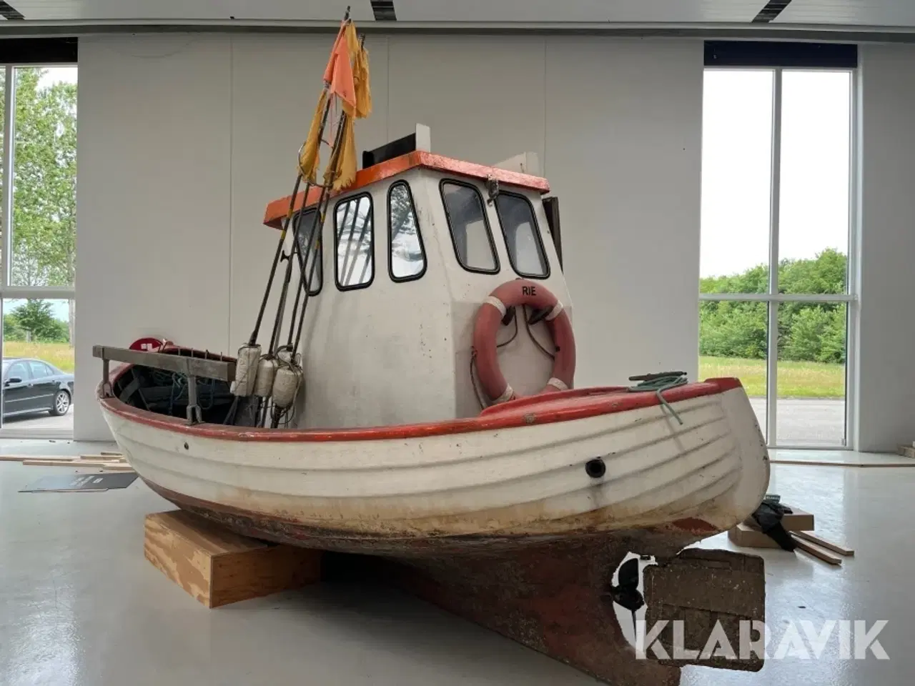 Billede 3 - Fiskekutter brugt i udstilling
