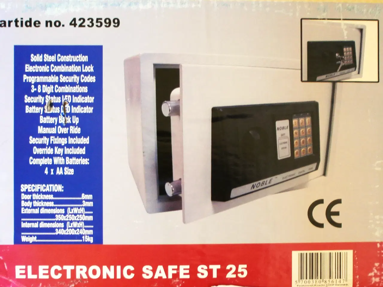 Billede 1 - Ny Safety Boks - Sikkerhedsboks - Perfekt gave!