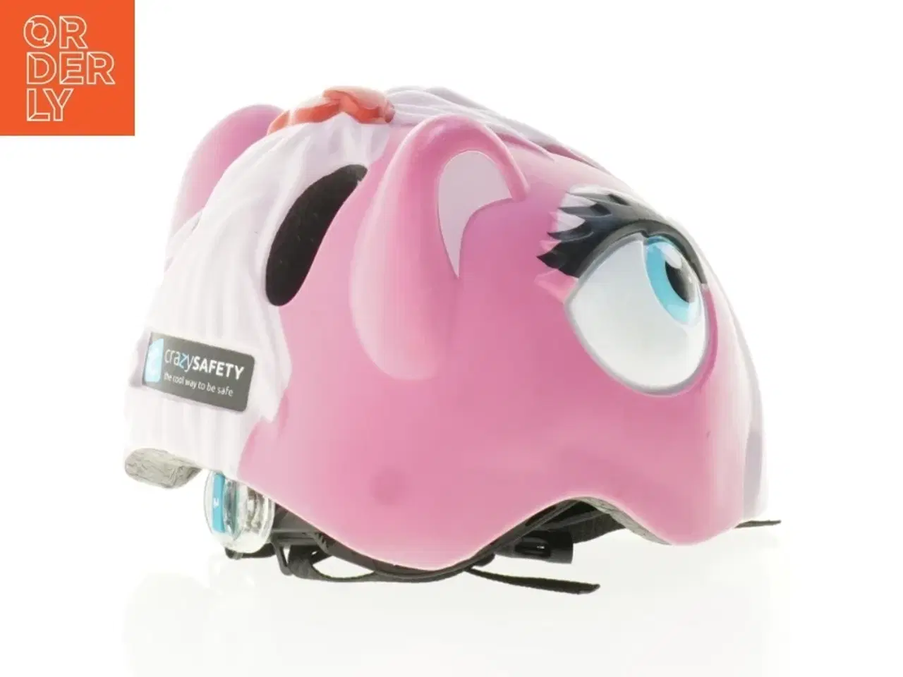 Billede 4 - Børne cykelhjelm fra Crazy Safety (str. 49 til 55 cm)