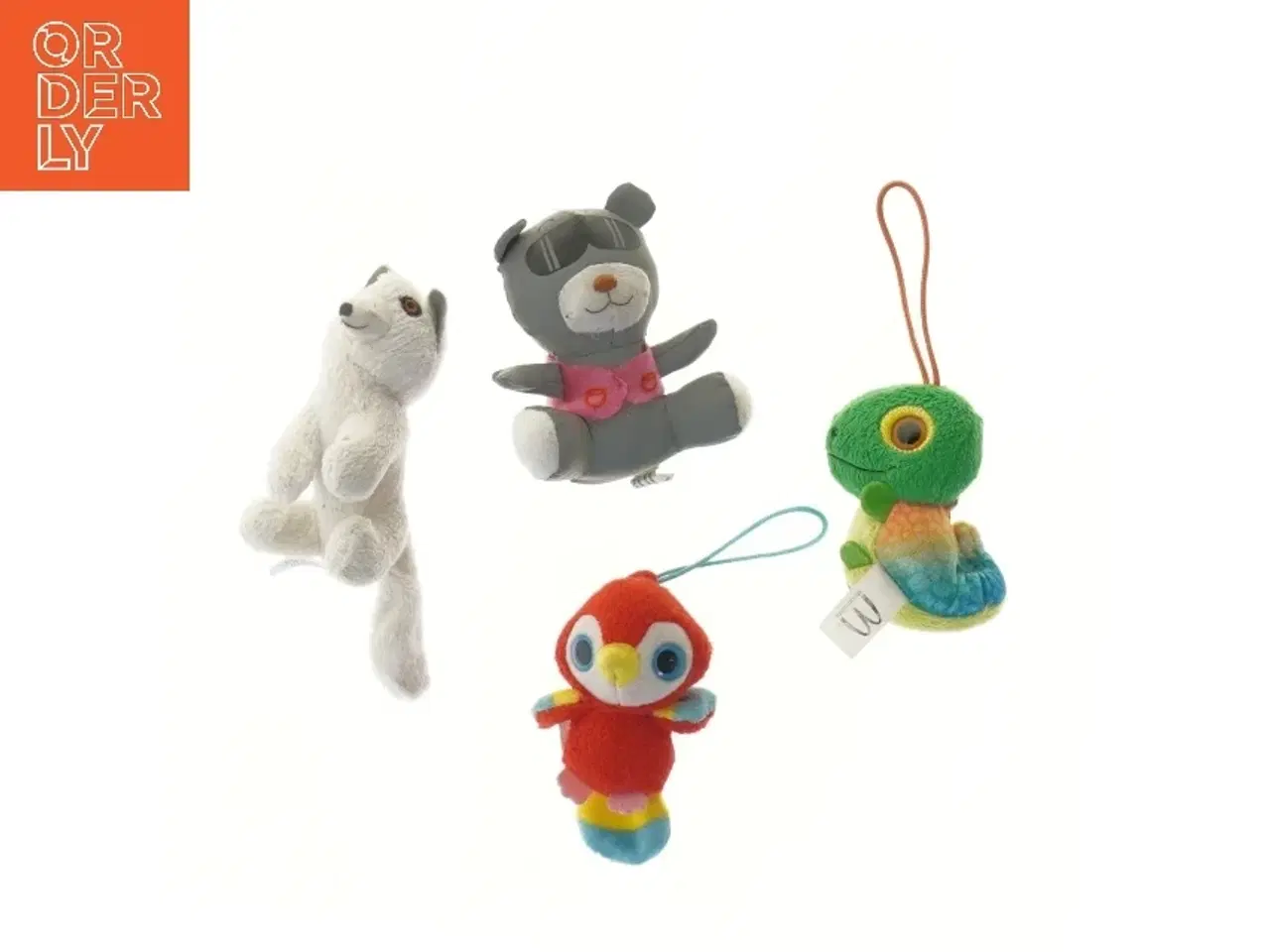 Billede 1 - Sæt med små tøjdyr (str. 8 cm)