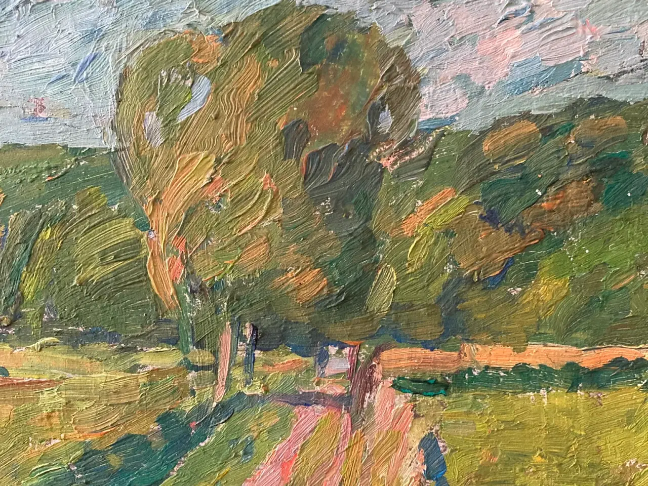 Billede 4 - Lasse Winslev 73x112 m. ramme. Lærred 60x 100