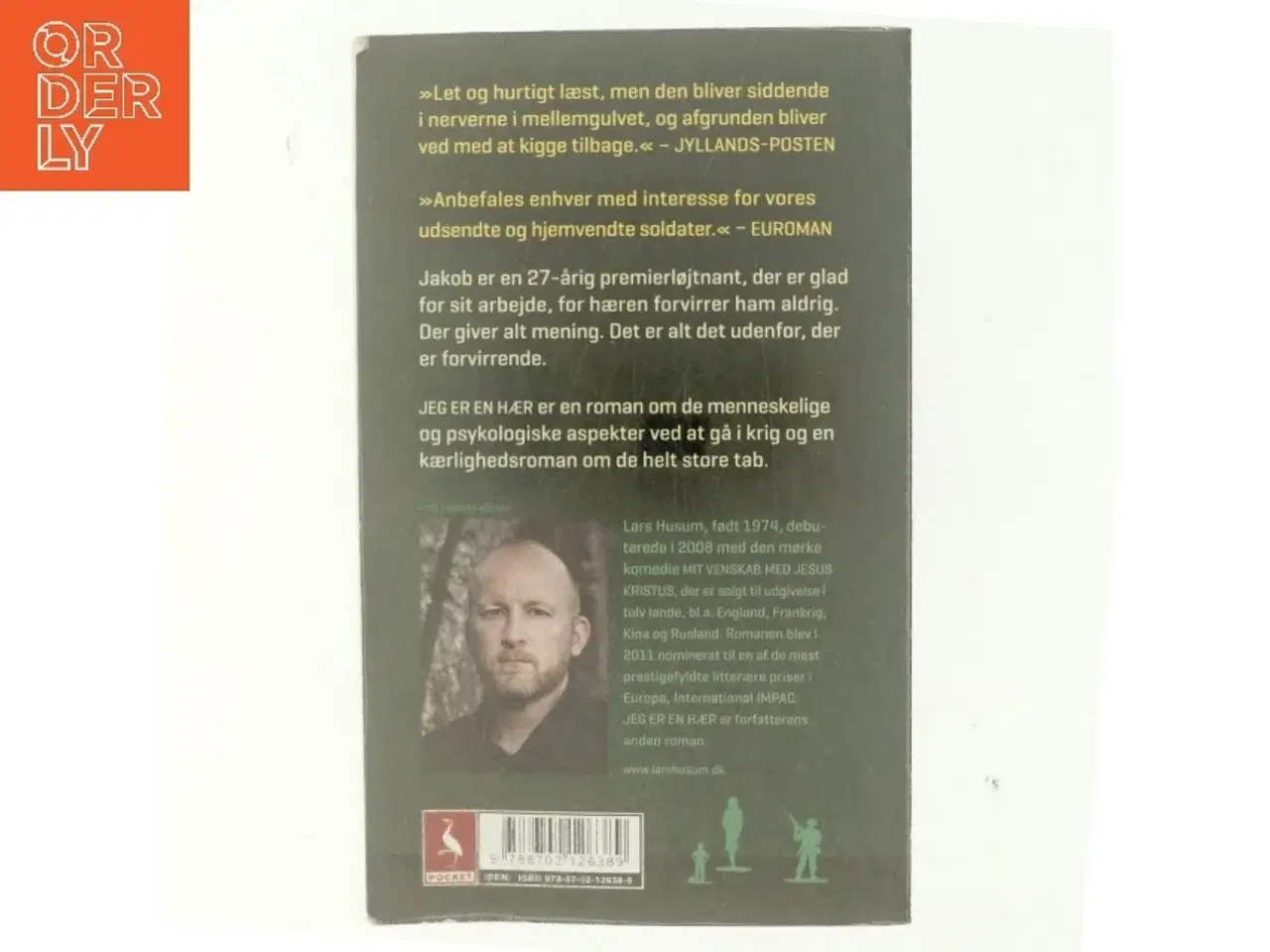 Billede 3 - Jeg er en hær : roman af Lars Husum (Bog)