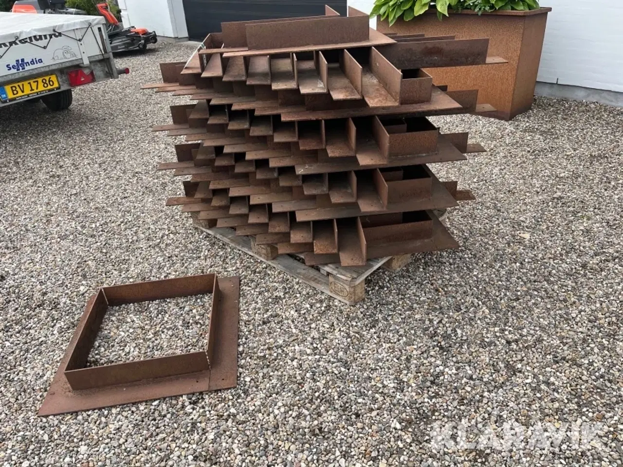 Billede 8 - Bed kanter Corten Stål