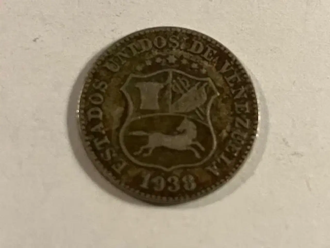 Billede 2 - 5 Centimos Venezuela 1938