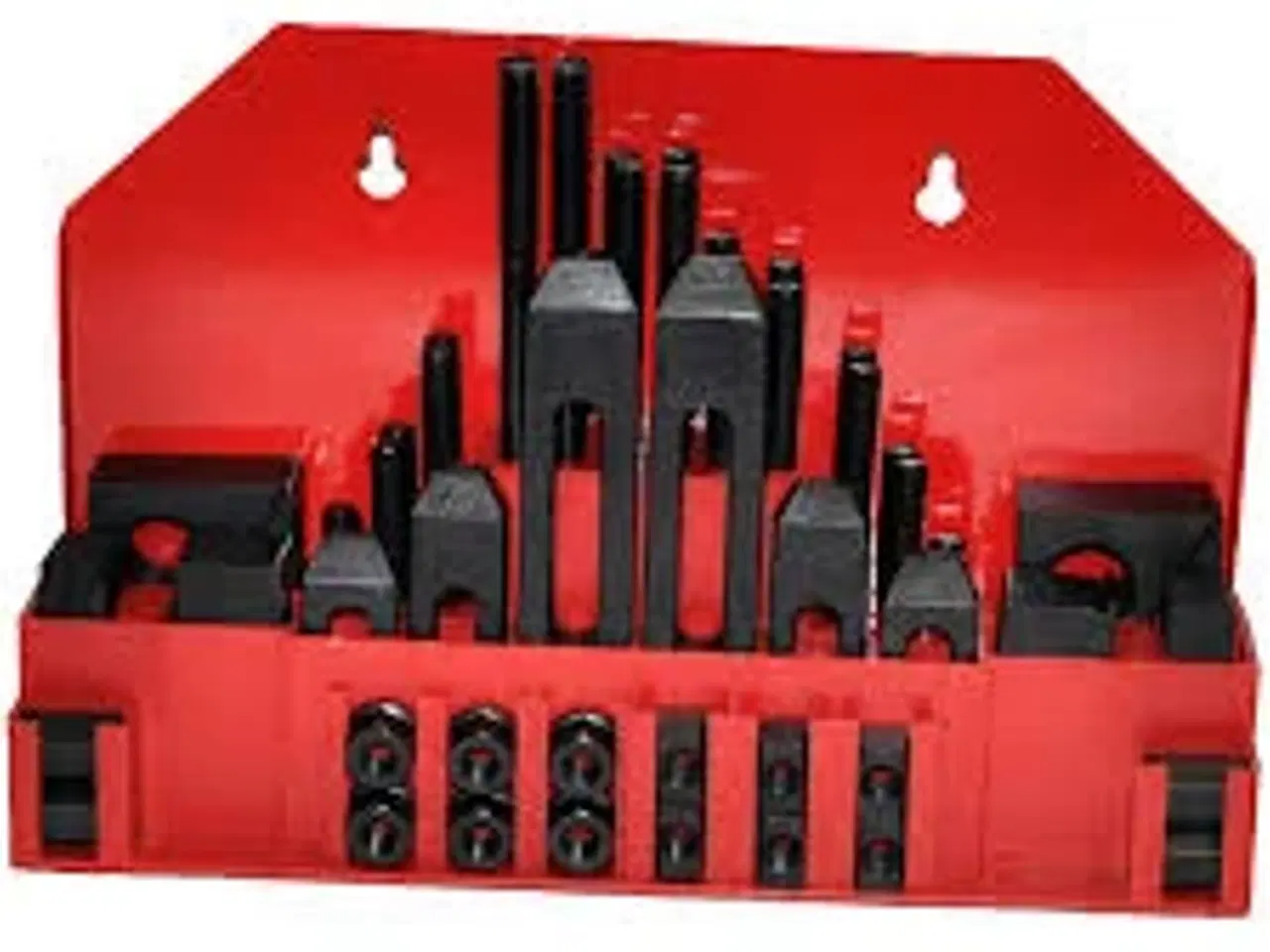 Billede 1 - Spændjernsæt 51 dele for 14mm T-not  M12 gevind