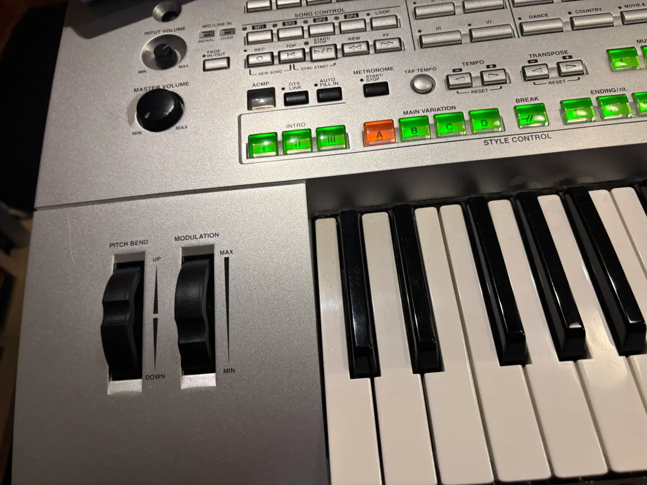 Billede 3 - Yamaha Tyros 1 med original højtalersæt og pedaler