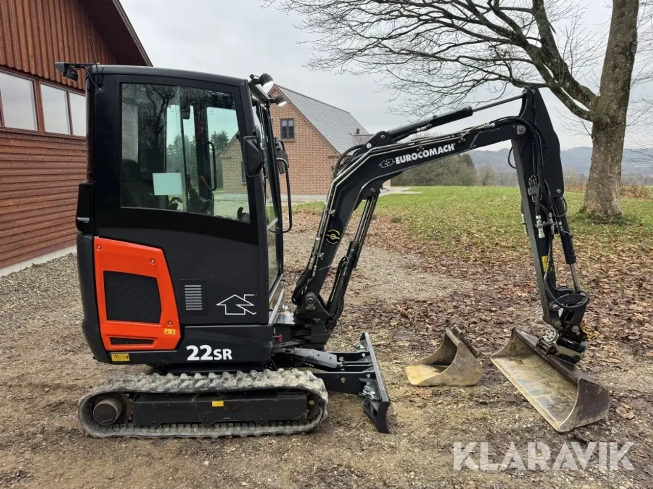 Billede 4 - Gravemaskine Eurocomach 22 SR med skovle