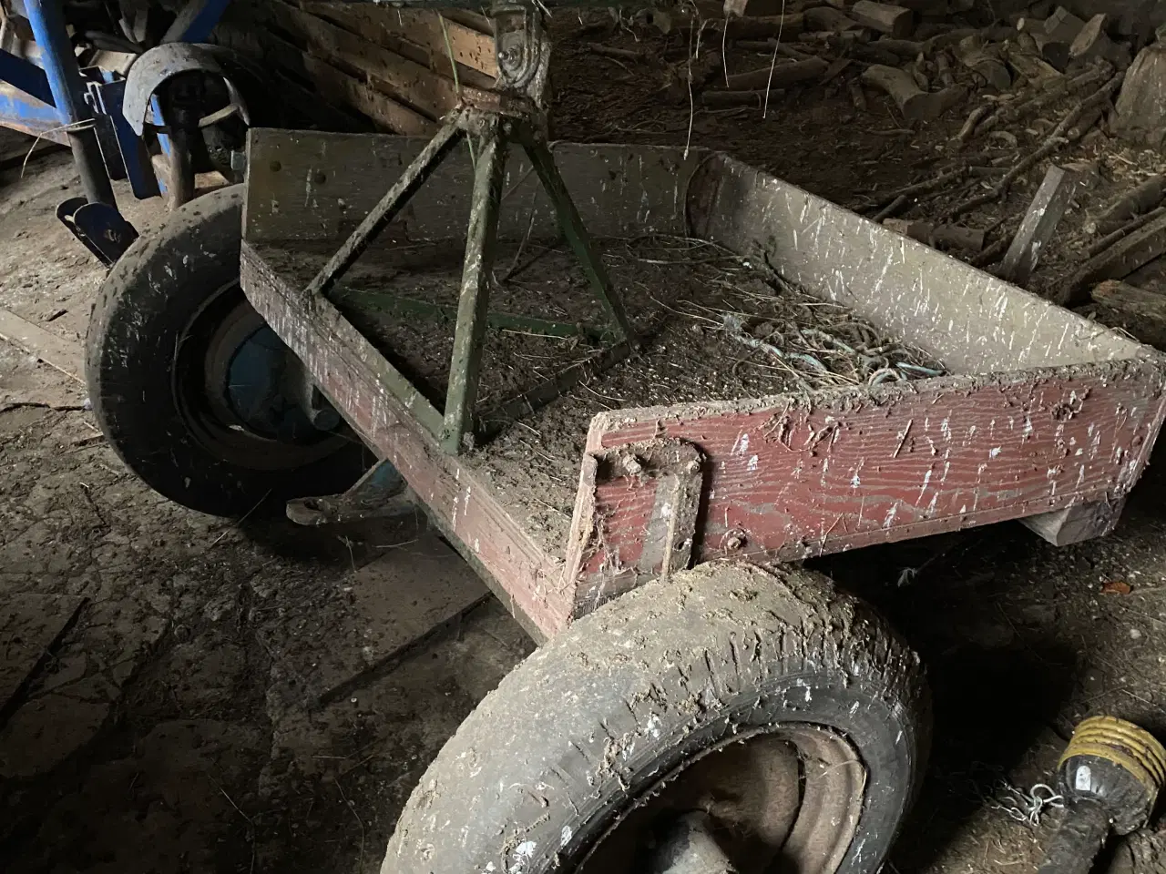 Billede 1 - Lille vogn med 1x1m lad