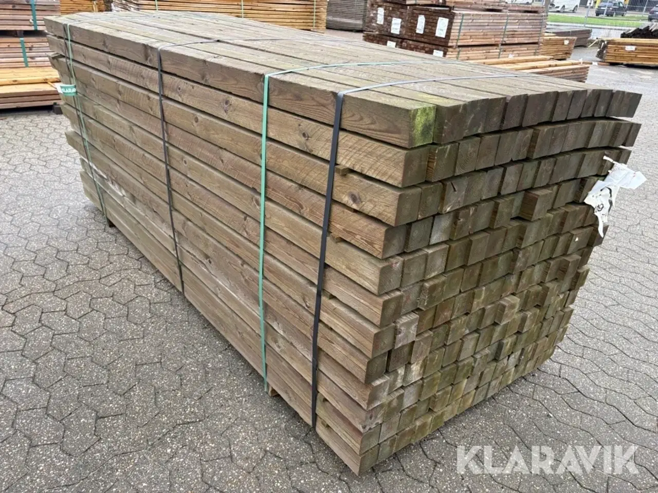 Billede 4 - Trykimprægnerede stolper 168 styk