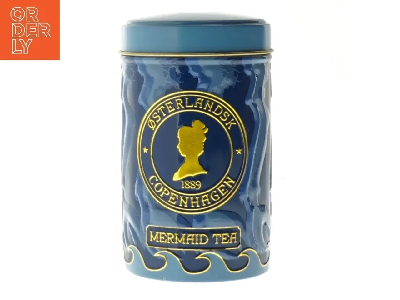 Billede 1 - Østerlandsk Mermaid te dåse fra Østerlandsk (str. Ø 8,5 cm længde 14,5 cm)