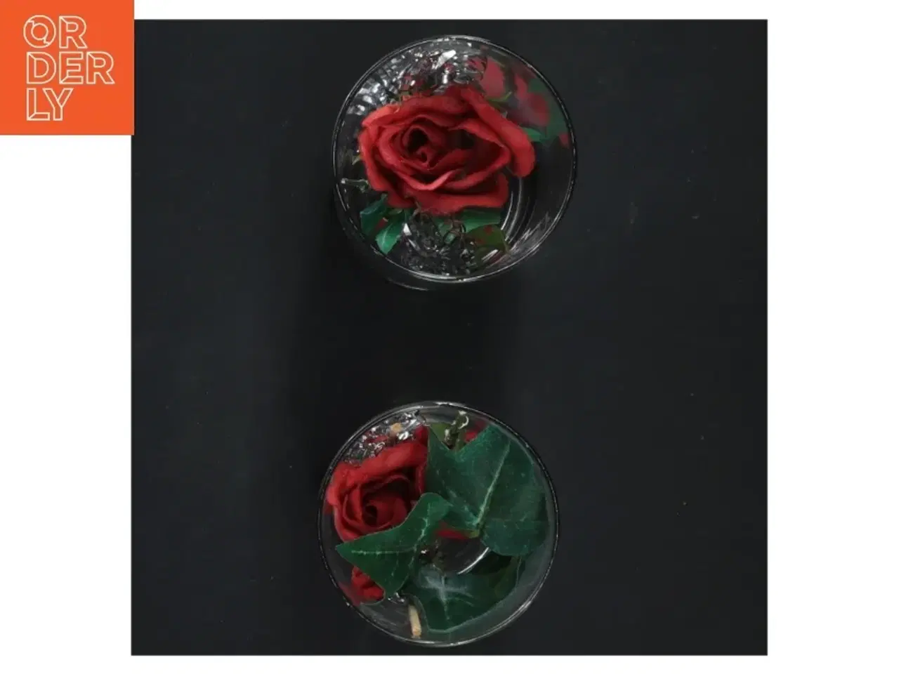 Billede 2 - Dekorative glasvaser fra Menu (str. 14 cm)
