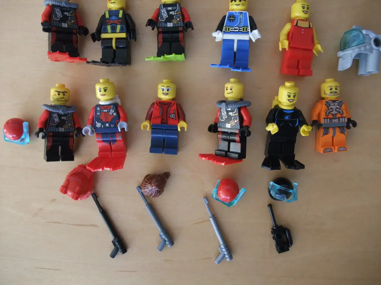 Billede 3 - Lego Diver/Dykker Figurer
