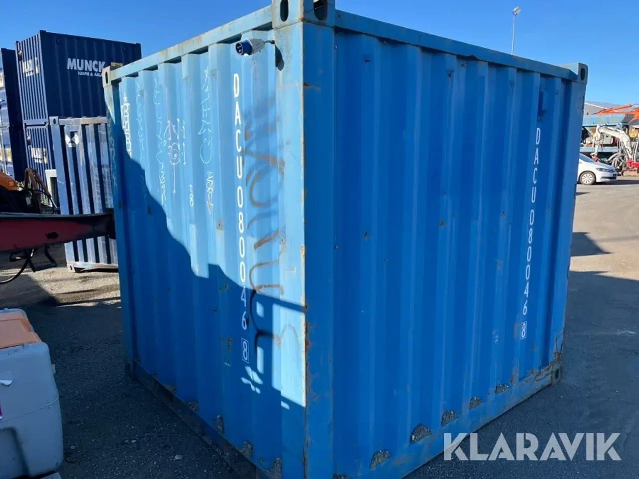 Billede 3 - Materiel container DanContainer 8 fod