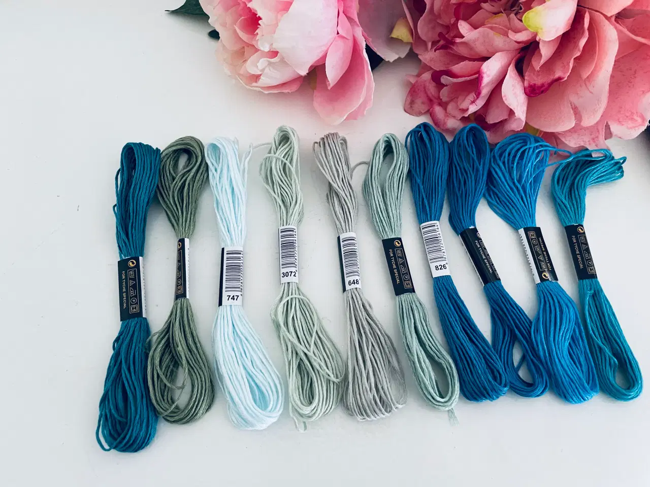 Billede 6 - Blandet broderigarn i bomuld 