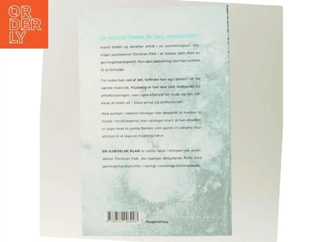 Billede 3 - En djævelsk plan : krimi af Inger Wolf (Bog)