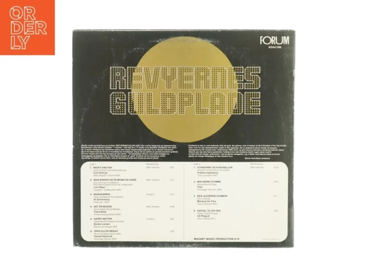 Billede 2 - Revyernes Guldplade Vinylplade
