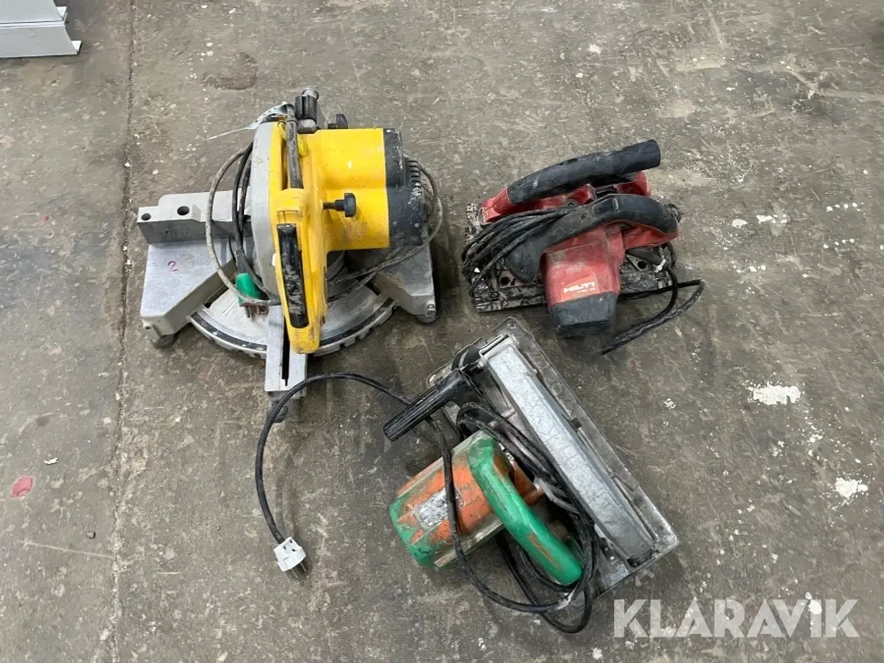 Billede 2 - Kapsav-rundsav Hilti-dewalt