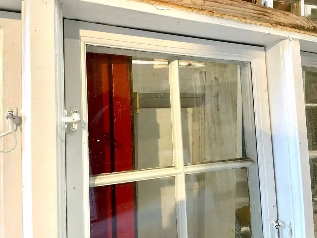 Billede 5 - Originalt 4-fags vindue m. 6-ruders vinduesrammer