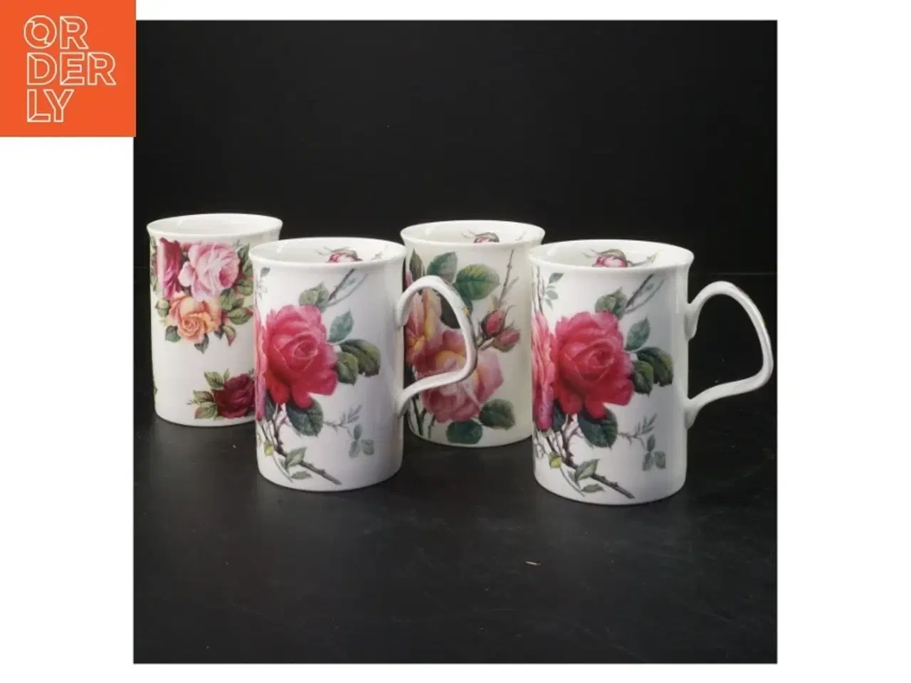 Billede 1 - 4 Roy Kirkham English Rose krus (str. 10,5x7 cm)