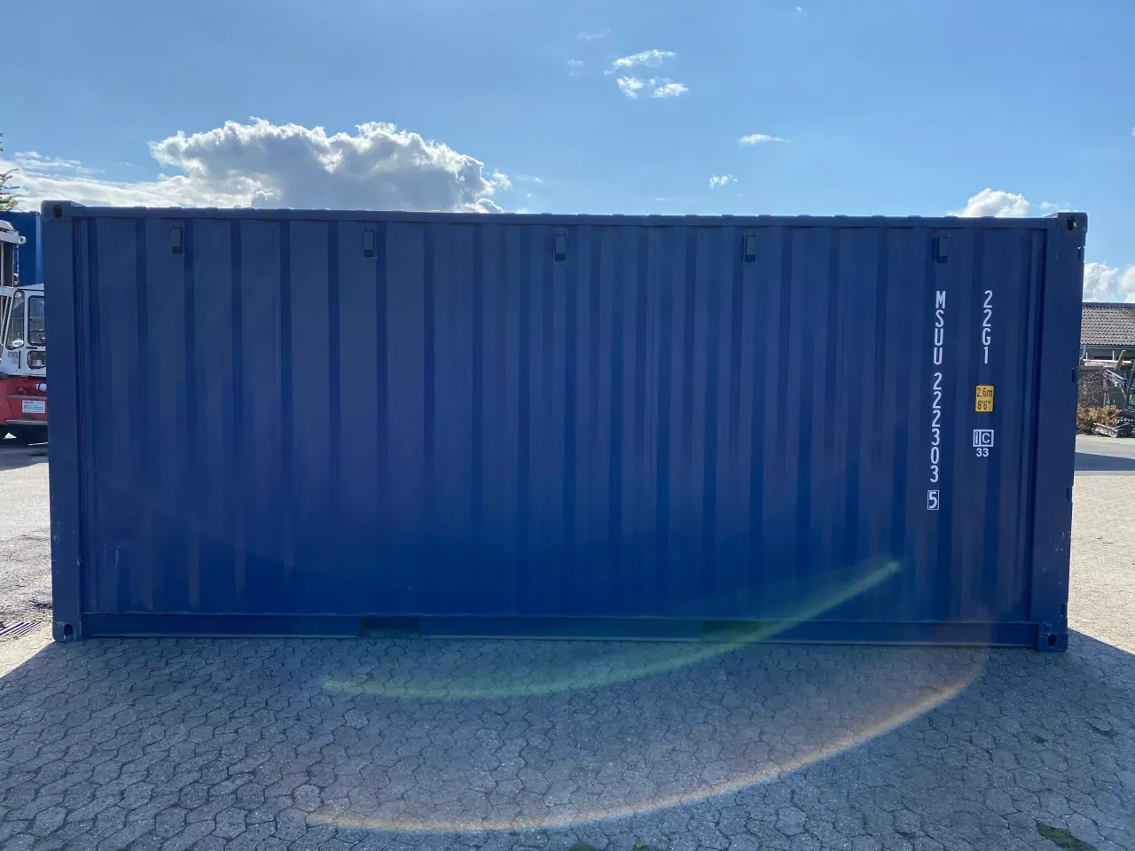 Billede 20 - 20 fods container i Hvid, Grøn, Grå, Blå