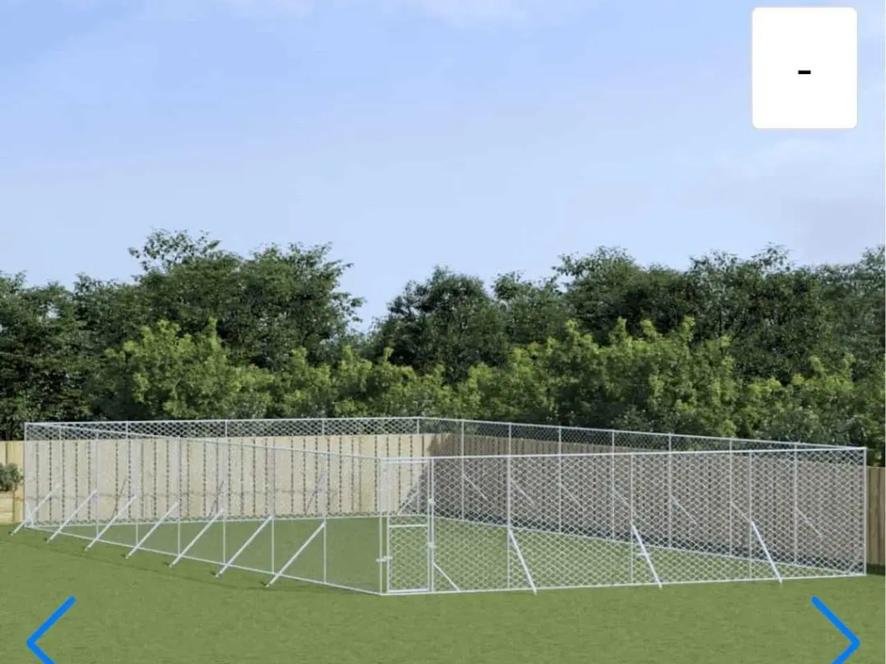 Billede 1 - Ekstra stor hunde løbegård