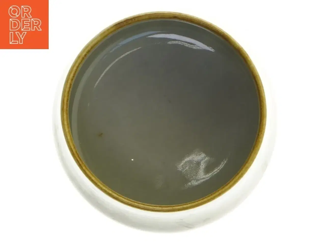 Billede 6 - Stentøj nr 302 sukkerskål/ marmeladekrukke med låg fra Bing &Grøndal (str. Ø 9 cm)